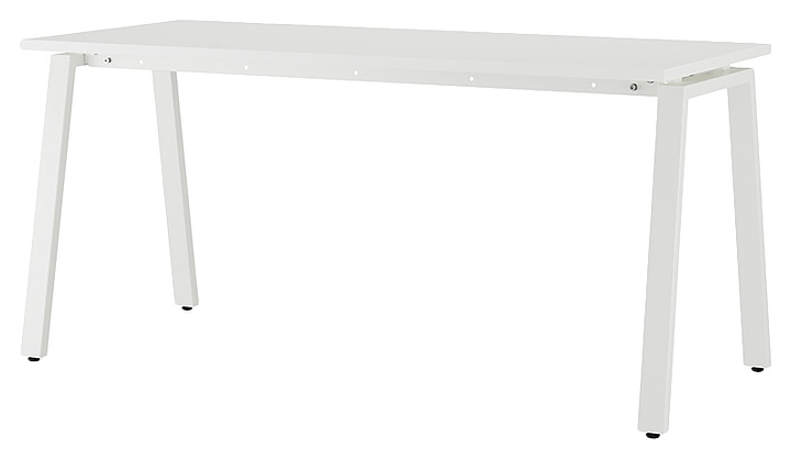 Стол компьютерный Кобор KA-100/80 white/premium