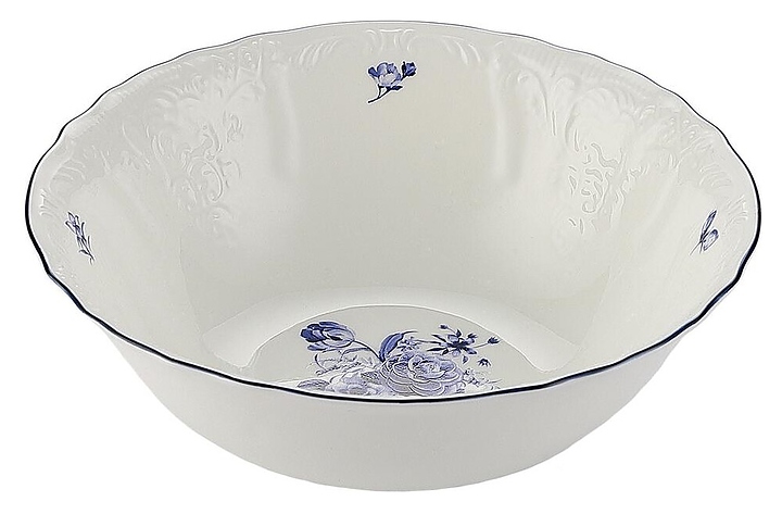 Салатник P.L. Proff Cuisine Blue Flower 81222034 180х180 мм