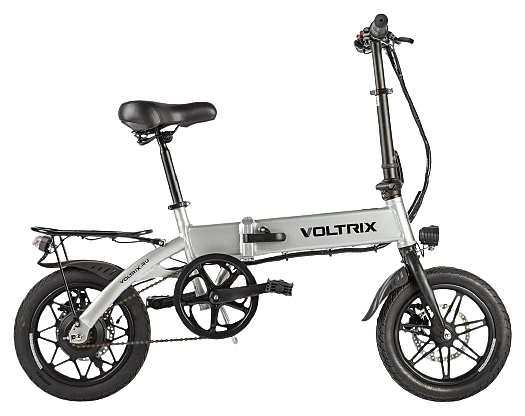 Велогибрид VOLTRiX VCSB серебристый