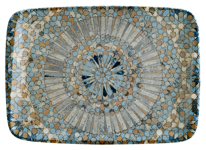 Блюдо прямоугольное Bonna Mosaic S-MT-LUCMZMOV26DT 23x16 см (фарфор) прямоугольное