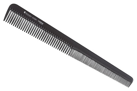 Расческа Hairway Carbon Advanced 05081 комбинированная конусная, 175 мм