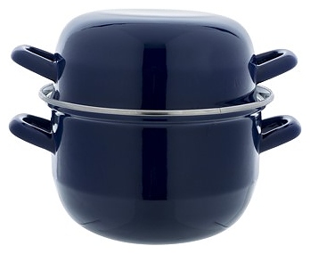 Кастрюля для мидий Cosy & Trendy Mussel Pots 111.018B 2,8 л голубая