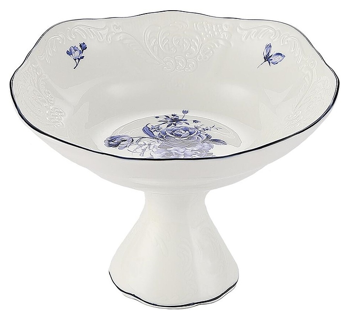 Блюдо десертное P.L. Proff Cuisine Blue Flower 81222041 155х155 мм