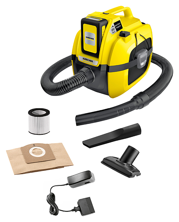 Пылесос хозяйственный Karcher WD 1 COMPACT BATTERY SET