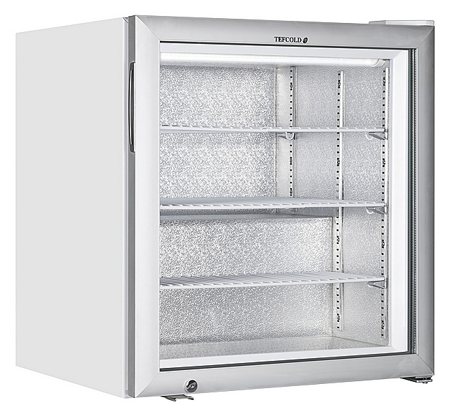 Шкаф морозильный со стеклом cooleq uf100g