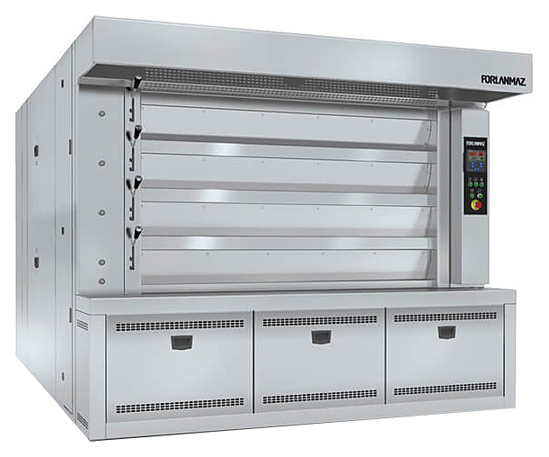 Печь подовая циклотермическая Porlanmaz Bakery Machinery PMKF 150 газовая