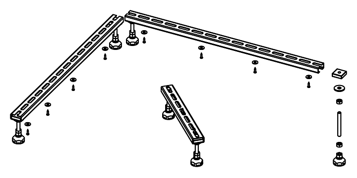 Ножки для душевого поддона RIHO POOTSET69