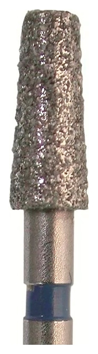 Бор алмазный Jota 846 012 FG, зеленый, 5 шт., конус с плоским концом