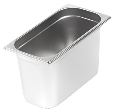 Гастроемкость Luxstahl 1/3х8'' GN 1/3-200 (327х176х200) нерж. сталь