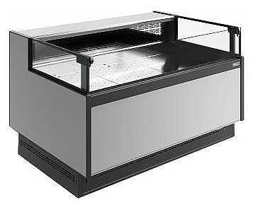 Витрина холодильная Carboma Bavaria 4 GC110 SM 1,25-2 версия 2.0 9006-9005