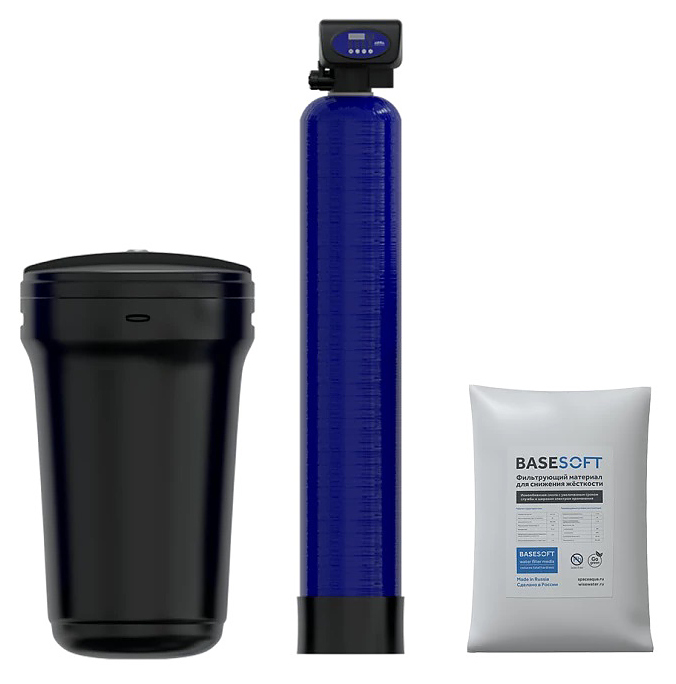 Система умягчения SiberianAqua 0844 F63P3 (смола BaseSoft)