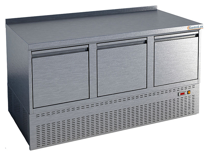 Стол холодильный Gastrolux СОН3Г-146/3Д/S