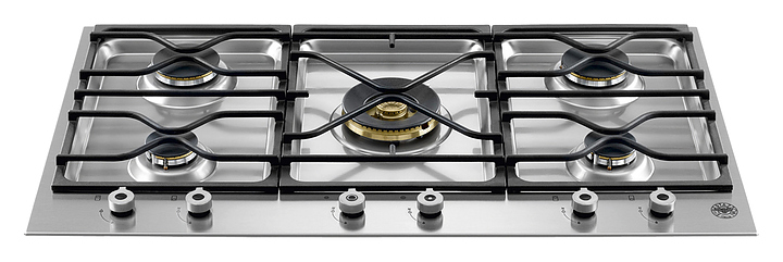 Варочная панель Bertazzoni PM36500X газовая сегментная, нержавеющая сталь