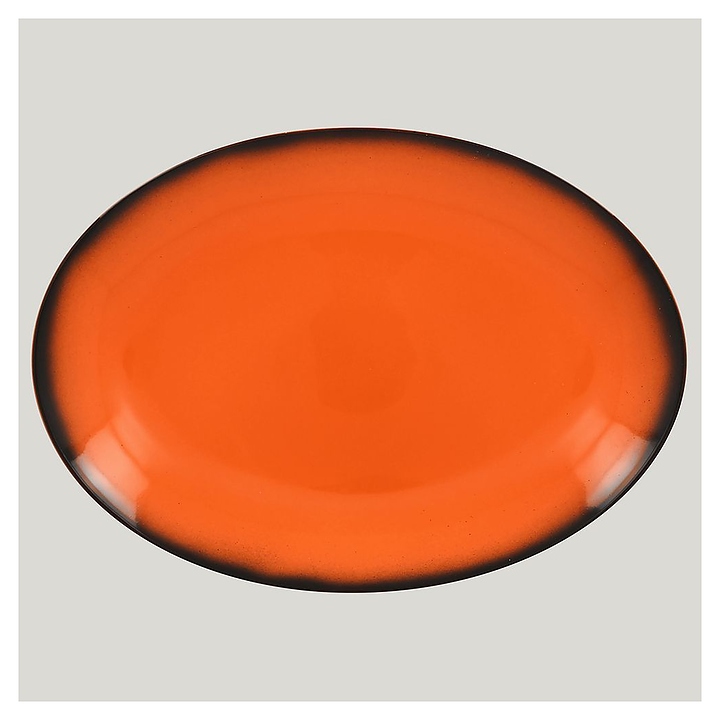 Блюдо овальное RAK Porcelain LEA Orange LENNOP32OR