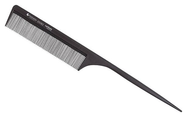 Расческа Hairway Carbon Advanced 05082 с хвостиком, 220 мм