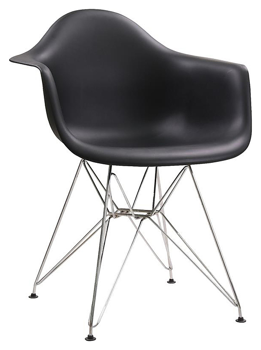 Стул Eames Metal черный