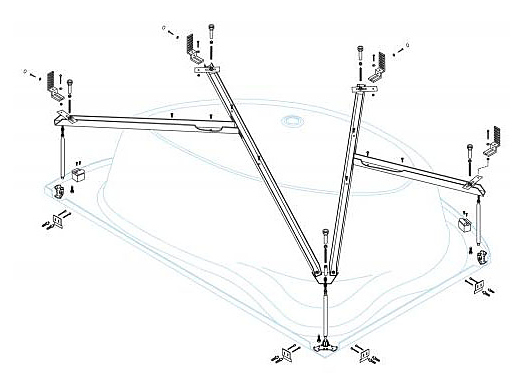 Каркас CEZARES TEBE-MF-L