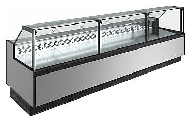 Витрина холодильная Carboma Bavaria 4 GC110 SM 3,75-1 версия 2.0 9006-9005
