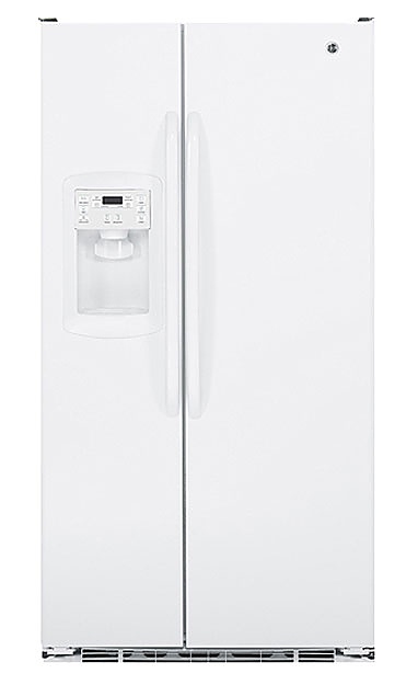 Холодильник Side-by-Side General Electric GCE23LGYFWW белый