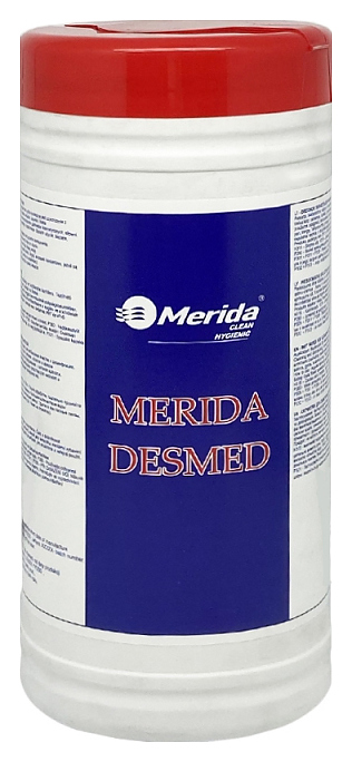 Салфетки дезинфицирующие влажные Merida DESMED