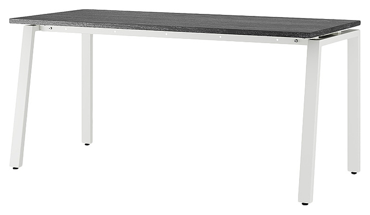 Стол офисный Кобор AB-140/70 white/glazed
