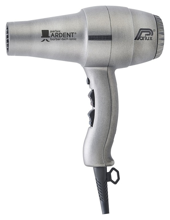 Фен Parlux ARDENT Barber-Tech Ionic 1800 W серебристый металлик