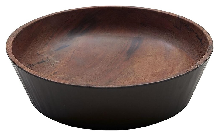 Салатник P.L. Proff Cuisine JW14412-TAI Walnut 2500 мл 30,5х8,2 см (меламин) круглый