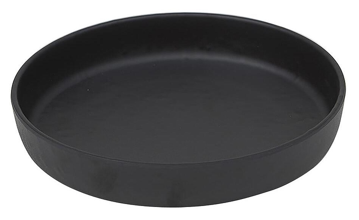 Тарелка с бортом P.L. Proff Cuisine Black Finish 81222113 16,3 см, меламин