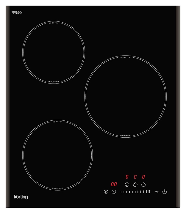 Варочная панель индукционная Korting HI 43053 B черная