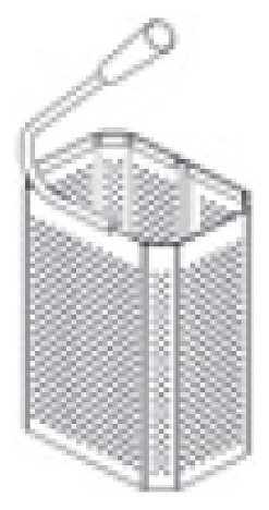 Корзина для макароноварки KUSINA G7M100-200E 110x165x210 мм левая ручка (020.03.08.014)