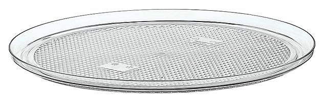 Поднос для подачи Gastroplast GFT-15 d=30 см (поликарбонат) прозрачный