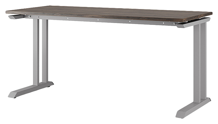 Стол компьютерный Кобор KL1-140/80 aluminum/charlston