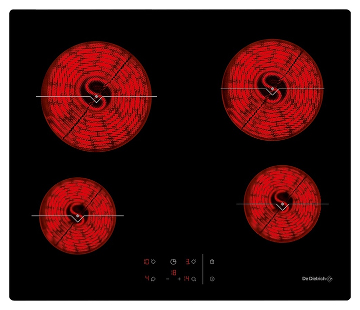 Варочная панель электрическая De Dietrich DPV7650B