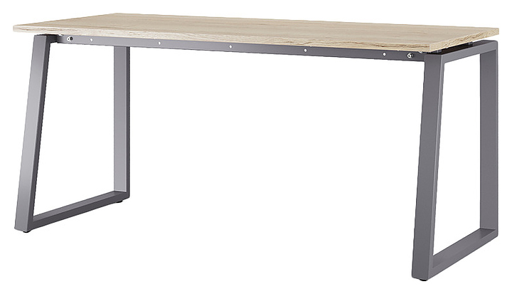 Стол офисный Кобор TS1-80/80 graphite/natural