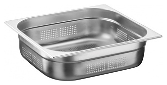 Гастроемкость Gastromix GN-P 2/3-100 (354х325х100) перф., нерж. сталь