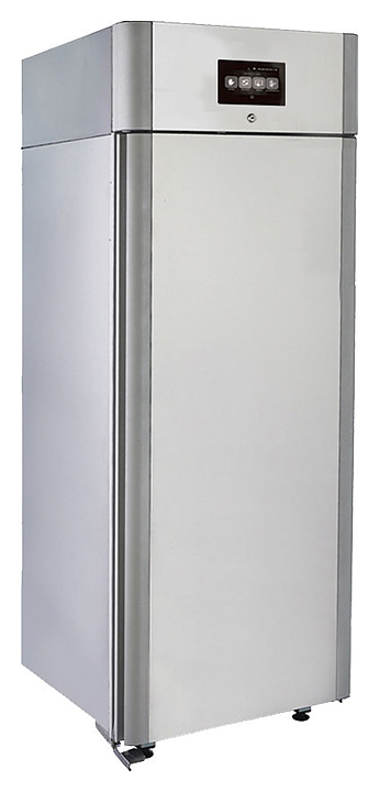 Шкаф морозильный polair шн 0 7 сb107 g нержавеющая сталь