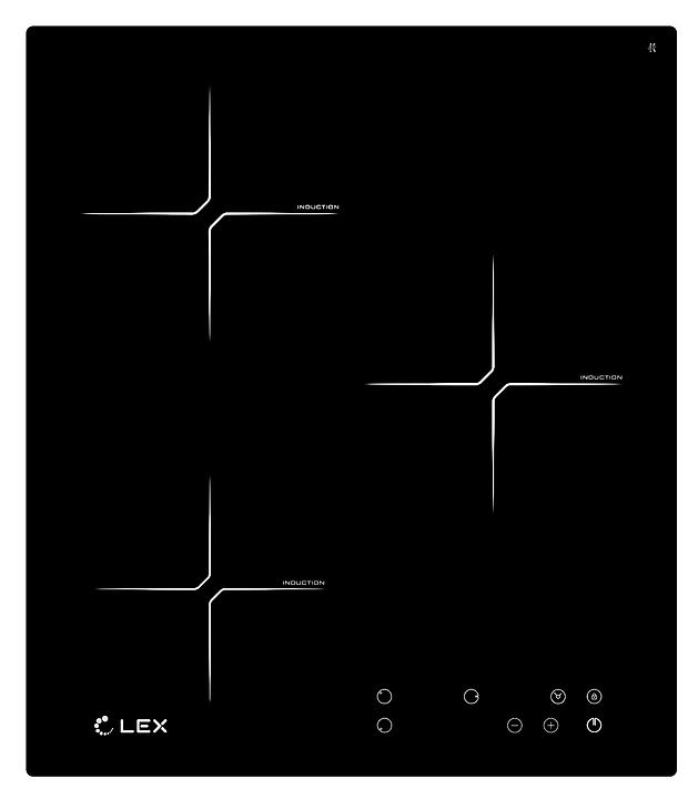Панель варочная Lex EVI 430 черная