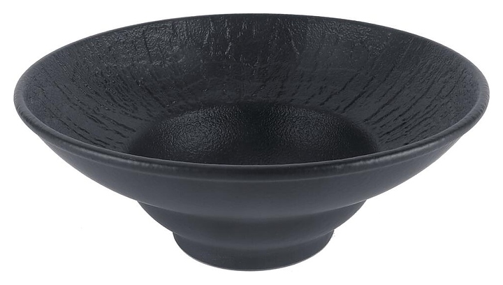 Тарелка глубокая P.L. Proff Cuisine Black Raw Wood 81229886 150 мл