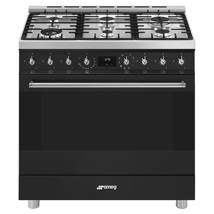 Варочный центр SMEG C9GMMB2, черный матовый