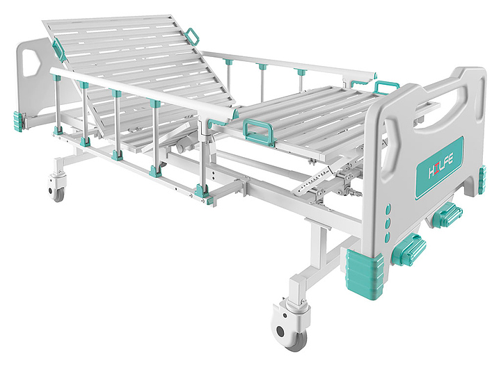 Кровать медицинская механическая ПРОМЕТ HILFE KM-05 (МВ223.1.1.5) с РУ