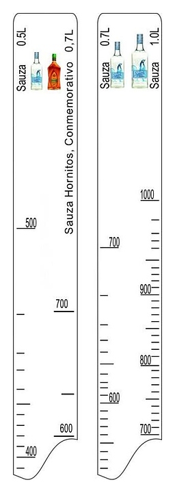 Барная линейка P.L. Proff Cuisine Sauza (0,5/0,7/1 л) / Hornitos (0,7 л)