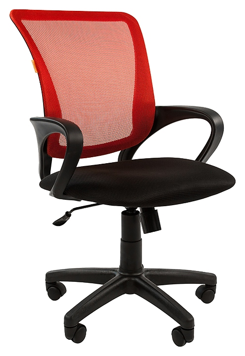 Кресло офисное Chairman 969, черно-красное