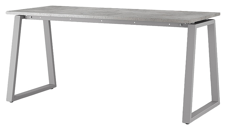 Стол офисный Кобор TR-120/60 aluminum/chicago
