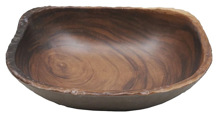 Салатник P.L. Proff Cuisine S41110-TAI African Wood 1500 мл 26х25х7,5 см (меламин) прямоугольный