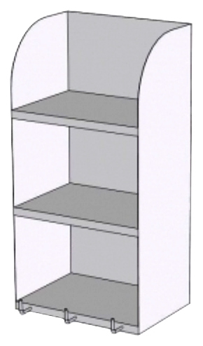 Полка настольная RoboLabs KF008-01-350B