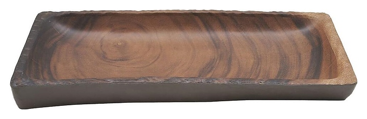 Блюдо сервировочное P.L. Proff Cuisine S51607-TAI African Wood 41х18х4 см (меламин) прямоугольное