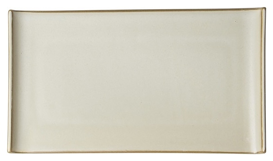 Тарелка Roomers Tableware L9245-CREAM 21,5х12 см (каменная керамика)