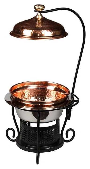 Чафинг-диш P.L. Proff Cuisine SG-84451(A) 1,75 л (нерж. сталь) медный на подставке