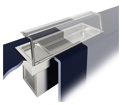 Прилавок охлаждаемый BSV-inox DRS 5/2