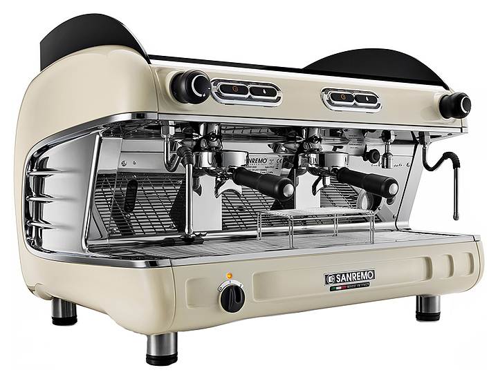 Кофемашина Sanremo Verona SAP 2 (белая, высокие группы)